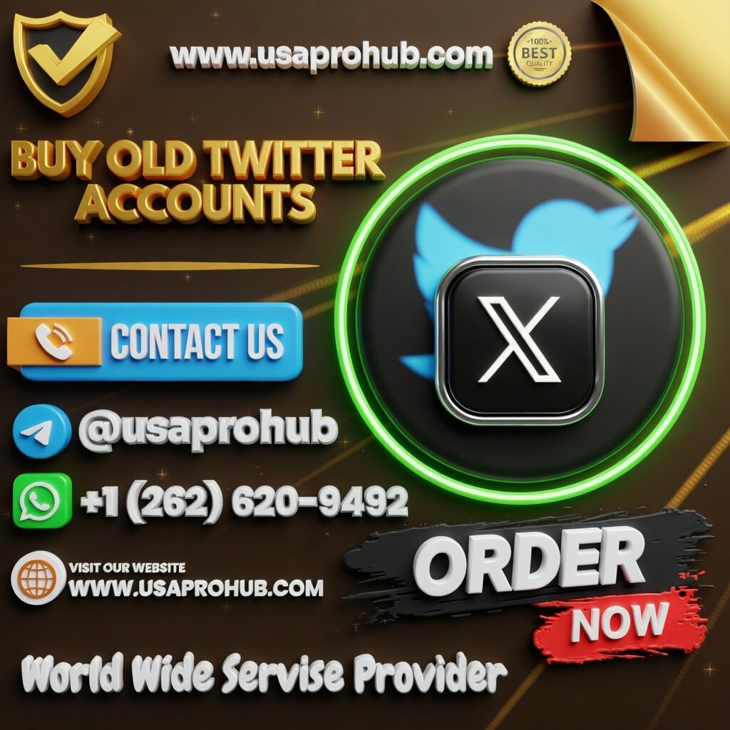 Buy Old Twitter Accounts